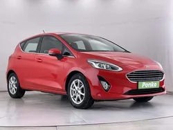 Red Used 2018 Ford Fiesta Zetec Hatchback | £6,890 (Fair price)