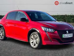 Red Used 2022 Peugeot e-208 Allure Premium Hatchback | £11,924 (Super price)