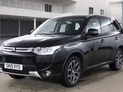 Black Used 2015 Mitsubishi Outlander SUV | £6,995 (Good price)