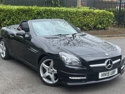 White Used 2015 Mercedes SLK250 AMG Cabriolet | £10,495 (Fair price)