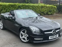 White Used 2015 Mercedes SLK250 AMG Cabriolet | £9,955 (Fair price)