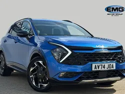 Blue flame Used 2024 Kia Sportage GT-Line SUV | £25,925 (Good price)