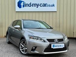 Grey/black Used 2015 Lexus CT200h Hatchback | £9,999 (Fair price)
