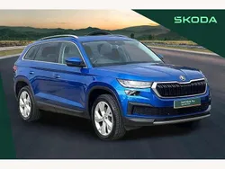 Race blue metallic Used 2021 Skoda Kodiaq SE L SUV | £23,900 (Fair price)