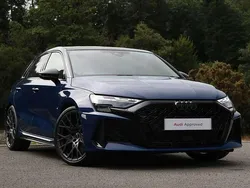 Blue New 2025 Audi RS3 Comfort Hatchback | £59,995 (Good price)