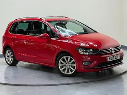 Red Used 2017 VW Golf Sportsvan GT MPV | £12,750 (A bit pricey)