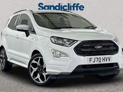 White Used 2022 Ford Ecosport ST-Line SUV | £10,479 (Fair price)
