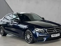 Blue Used 2020 Mercedes E300 Premium Plus Sedan | £27,644