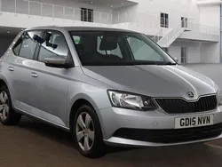 Silver Used 2015 Skoda Fabia SE Hatchback | £6,995 (A bit pricey)
