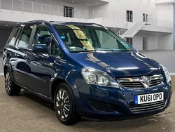 Blue Used 2011 Vauxhall Zafira MPV | £1,495 (Super price)