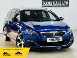 Blue Used 2016 Peugeot 308 GTi Estate | £3,800 (A bit pricey)