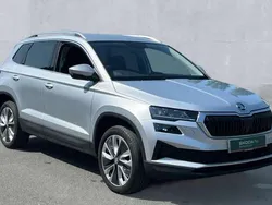 Metallic brilliant silver Used 2023 Skoda Karoq SE L SUV | £24,480 (Fair price)