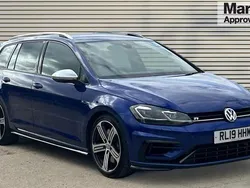Blue Used 2019 VW Golf VII R Estate | £21,790 (Good price)