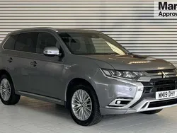 Grey Used 2019 Mitsubishi Outlander P-HEV SUV | £13,417 (Fair price)