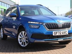 Race blue metallic Used 2022 Skoda Kamiq SE Drive SUV | £15,795 (Fair price)