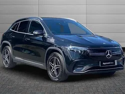 Black Used 2022 Mercedes EQA250 AMG line SUV | £20,350 (Fair price)