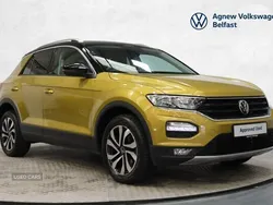 Yellow Used 2022 VW T-Roc Active SUV | £18,950 (Good price)