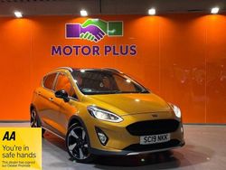 Yellow Used 2019 Ford Fiesta Active Hatchback | £7,999 (A bit pricey)