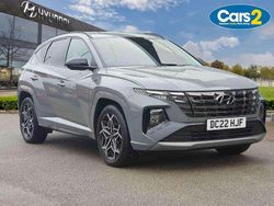 Grey Used 2022 Hyundai Tucson N Line SUV | £21,690 (Fair price)