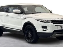 White Used 2011 Land Rover Range Rover evoque Prestige Coupe | £6,995 (A bit pricey)