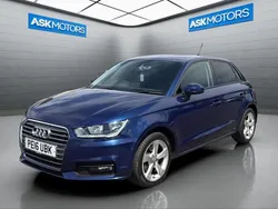 Blue Used 2016 Audi A1 Sportback Sport Hatchback | £10,299 (Fair price)