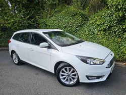White Used 2018 Ford Focus Titanium Estate | £4,295 (Fair price)