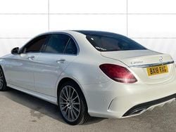 White Used 2018 Mercedes C250 AMG Line Premium Plus Sedan | £16,990 (Good price)