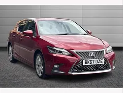 Red Used 2017 Lexus CT200h Hatchback | £14,791 (Fair price)