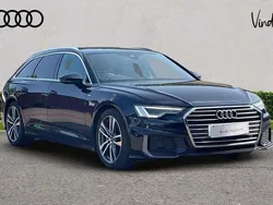 Blue Used 2022 Audi A6 S-Line Estate | £27,800 (Fair price)
