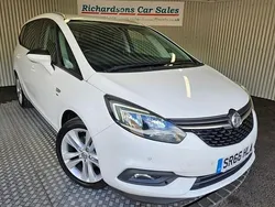 White Used 2017 Vauxhall Zafira Tourer SRi MPV | £4,500 (Good price)