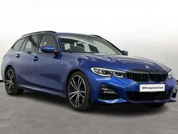 Blue Used 2020 BMW 320 M Sport Estate | £26,600 (A bit pricey)