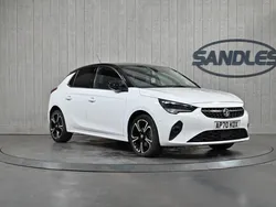 White Used 2020 Vauxhall Corsa Elite Hatchback | £9,799 (A bit pricey)