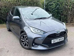 Grey Used 2023 Toyota Yaris Hybrid Design Hatchback | £18,499 (Fair price)