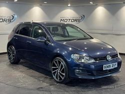 Blue Used 2015 VW Golf VII Match Hatchback | £7,450 (Fair price)