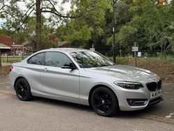 Silver Used 2016 BMW 218 Sport Line Coupe | £6,995 (Fair price)