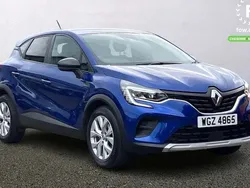 Blue Used 2021 Renault Captur Iconic SUV | £14,099 (Fair price)