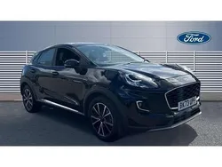 Black Used 2023 Ford Puma Gen-E Titanium SUV | £14,806