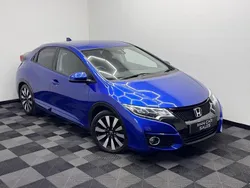 Blue Used 2015 Honda Civic SE Plus Hatchback | £7,450 (Fair price)