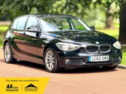 Black Used 2012 BMW 116 Efficient Dynamics Hatchback | £2,495 (A bit pricey)
