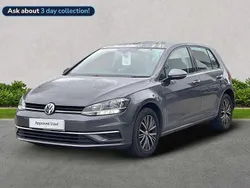Grey Used 2018 VW Golf VII SE Hatchback | £10,919 (Fair price)