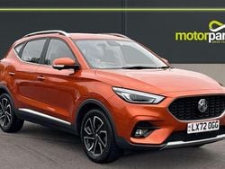 Hoxton orange metallic Used 2022 MG ZS Exclusive Sedan | £15,400 (Fair price)