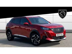 Red Used 2021 Peugeot 2008 Allure Premium SUV | £14,591 (Fair price)