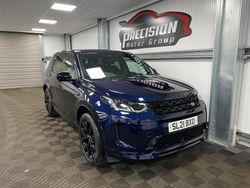 Blue Used 2021 Land Rover Discovery Sport SE Dynamic SUV | £21,995 (Fair price)