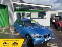 Blue Used 2017 BMW 118 Sport Line Hatchback | £9,480 (Good price)