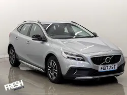 Electric silver Used 2017 Volvo V40 CC Estate | £10,290 (Fair price)