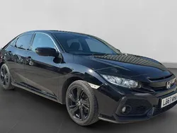 Black Used 2017 Honda Civic SR Hatchback | £9,495 (Fair price)