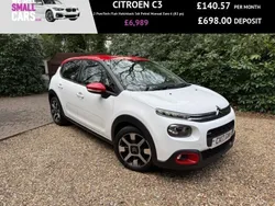 White Used 2017 Citroën C3 Flair Hatchback | £6,989 (Fair price)