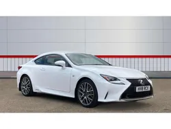 White Used 2018 Lexus RC300h Sport Line Coupe | £18,831 (Good price)