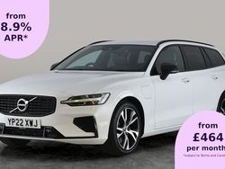 White Used 2021 Volvo V60 R-Design Estate | £28,365 (Fair price)