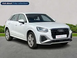 White Used 2022 Audi Q2 S-Line SUV | £22,289 (Good price)